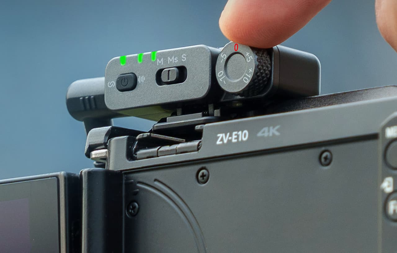 SmallRig S70 Wireless Microphone | Logo-Free, 48kHz/24-bit, 40